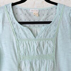 Anthropologie Cuyama Tee in Mint, XS